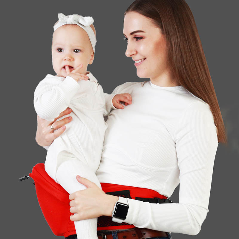 Baby Carrier Belt | Adjustable Straps, Ergonomic & Washable Design, Strong Material | Infant & Toddler Carrier Bag | Newborn Hip Seat Sling