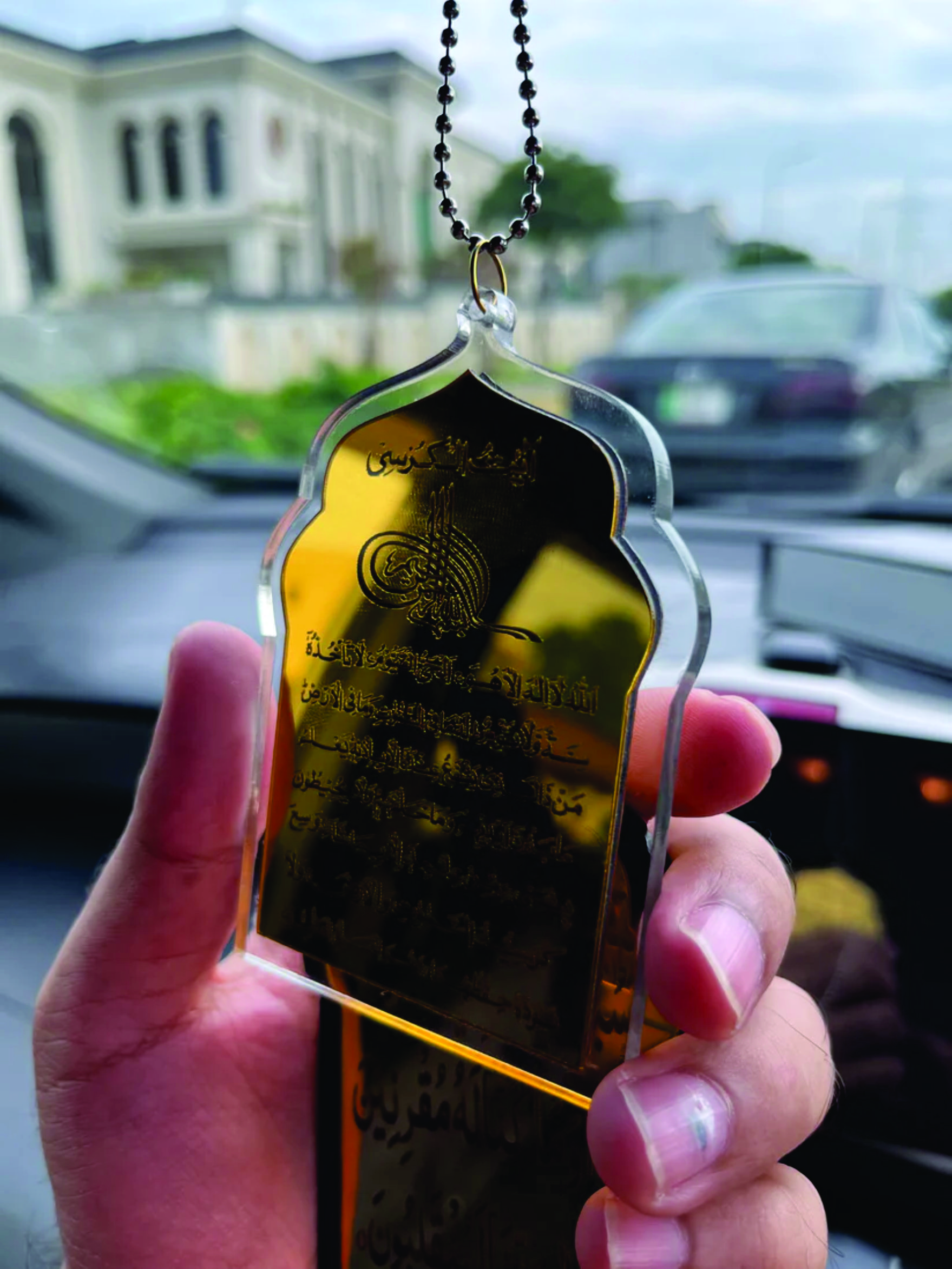 Ayatal kursi and Safar & dua Car Hanging