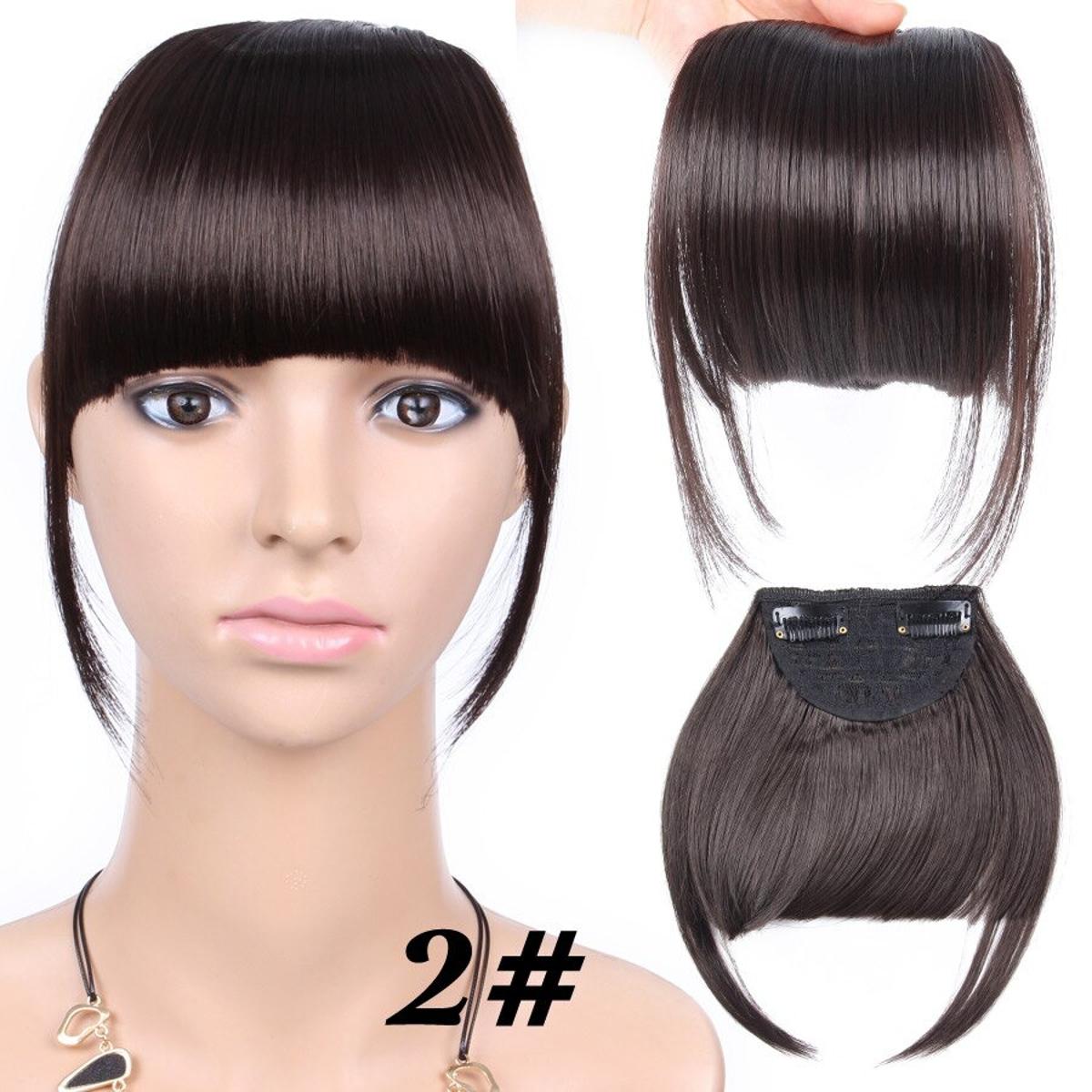 New Clip in front hair bangs hair extension
