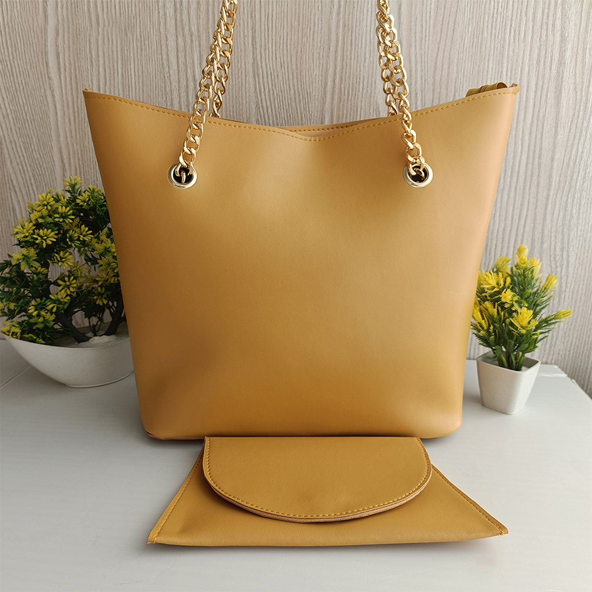 Gold on sale leather handbags