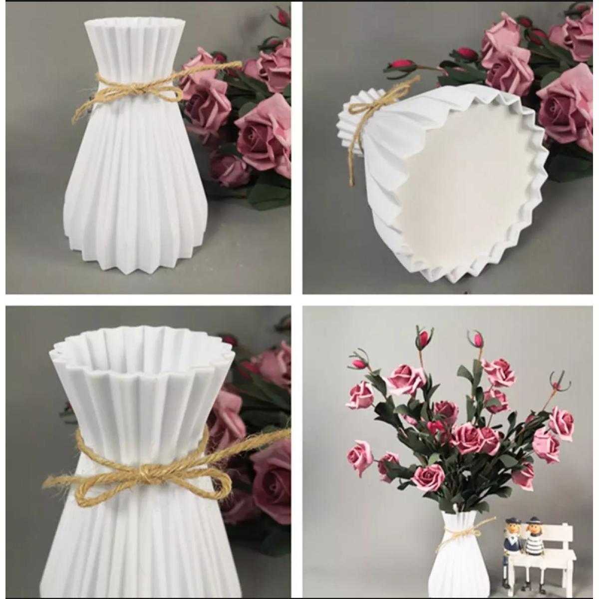 Plastic Non-Breakable  Style Flower Pot, Home Decoration, Durable, Easy to Transport