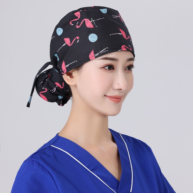 Unisex Scrub Cap Working Cap With 