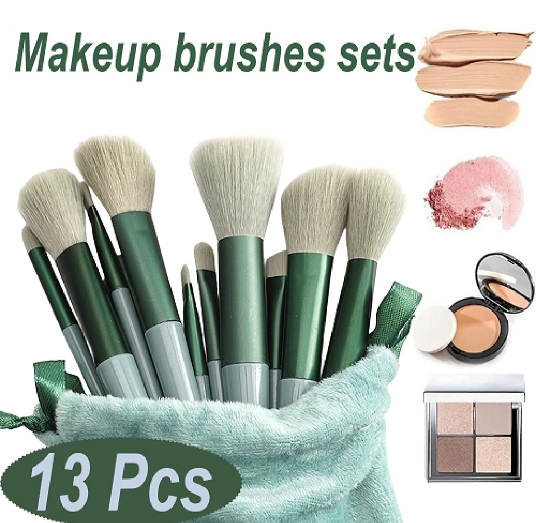 13 PCS Makeup Brush Set Soft, Eyeshadow Contour, Concealer, Eyeliner, Brush, Foundation Beauty Cosmetic Brushes Tools