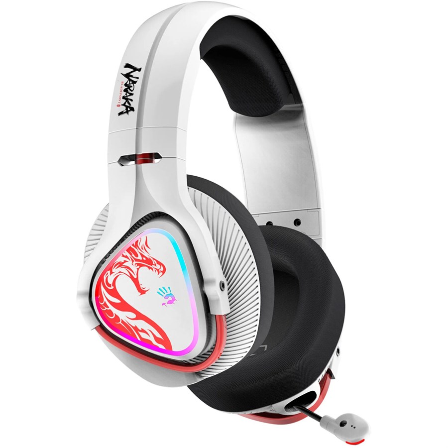 Bloody MR720 RGB Gaming Wireless Headset Naraka Bluetooth V5.3 + 2