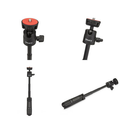 JMARY MT-19 - Table Top Mini Portable Extendable Tripod Stand for Mobile Phones and DSLR & Digital Cameras MT 19