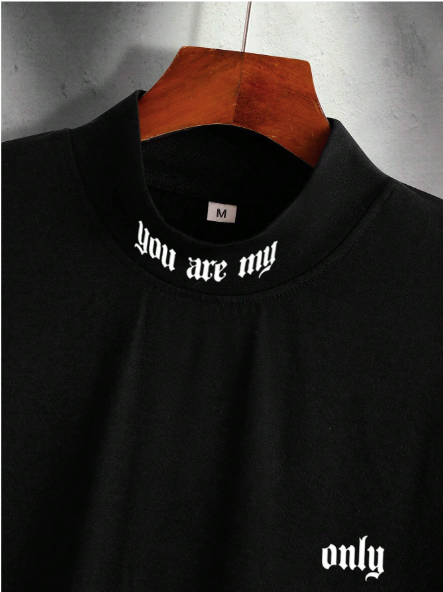 Men's Slogan Printed T-Shirt Latest T-Shirt