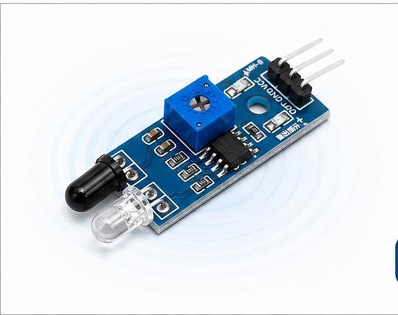 IR Obstacle Avoidance Sensor Module | Adjustable 2-30cm Infrared Proximity Motion Detector Board for Arduino, Raspberry Pi, DIY Smart Robotics & Automation