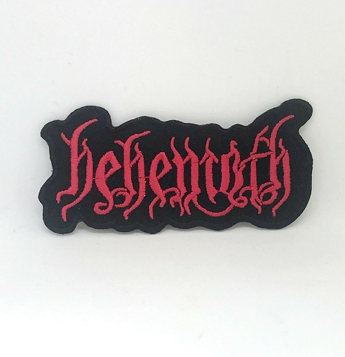 Embroidery Behemoth Heavy Deal Logo Rock Band Iron/on Patch kids clothing dress shirt cap bag jacket jeans craft logo shoes repair Brand Badge #833