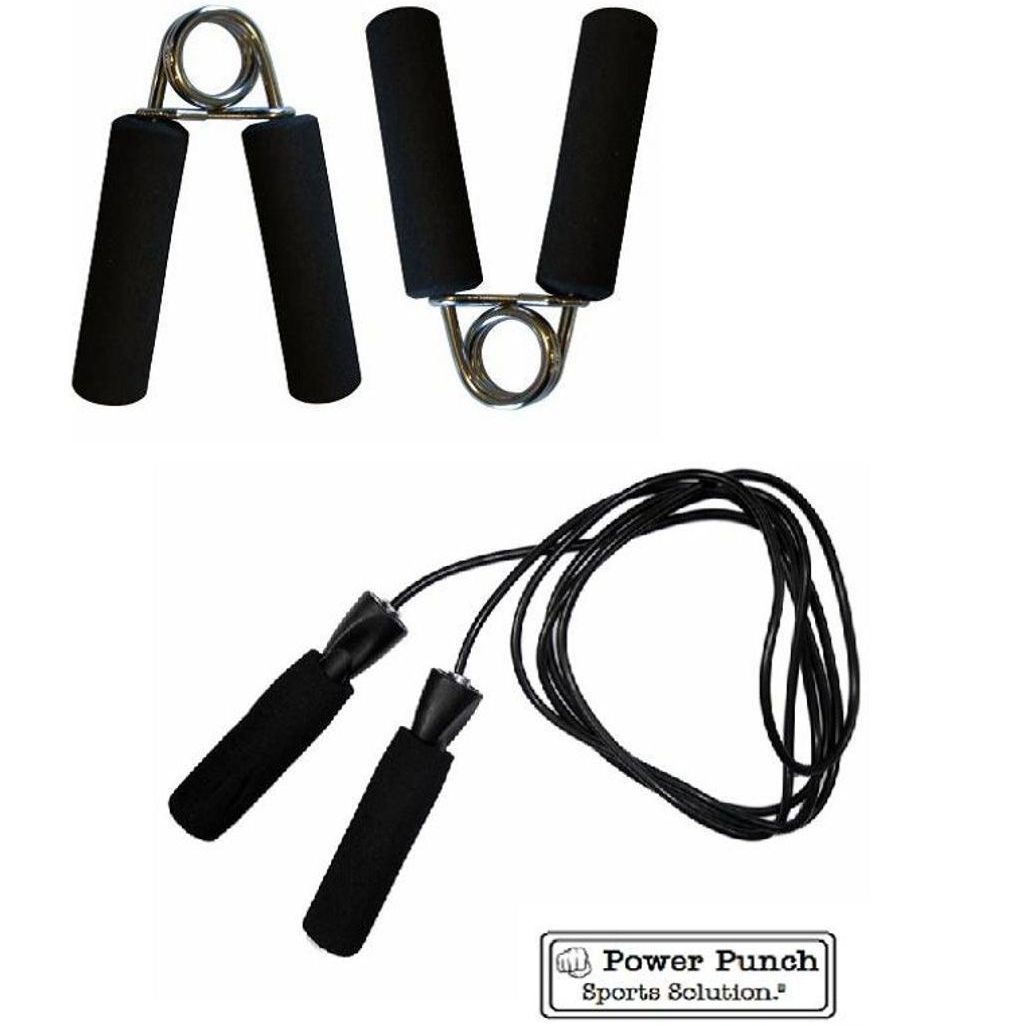 Hand Grip Exercise hand gripper skipping jumping rope fitness and training at home gym Jumping rope
