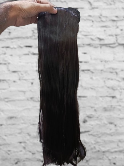 Pakistani Made Hair Extension wig Black for girls & women's 22 Inch's Long