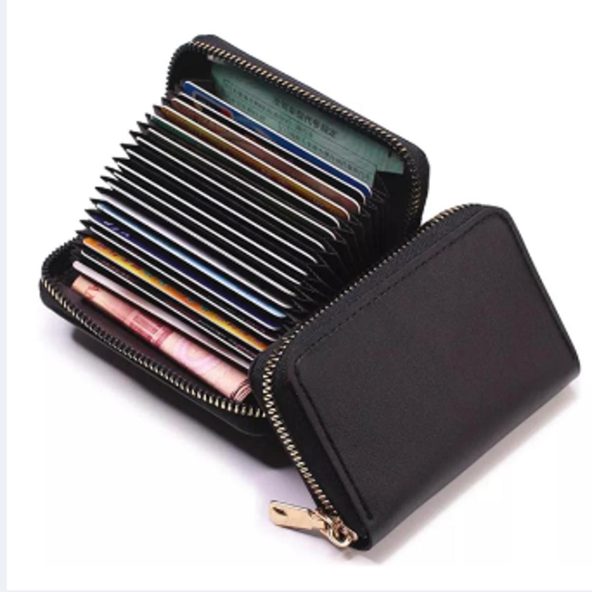 Genuine Leather Wallet for men- Stylish leather Wallet 9 Card holder Pockets  2 CASH AND KEY POCKETS Leather Decent Smart and Long lasting Brown