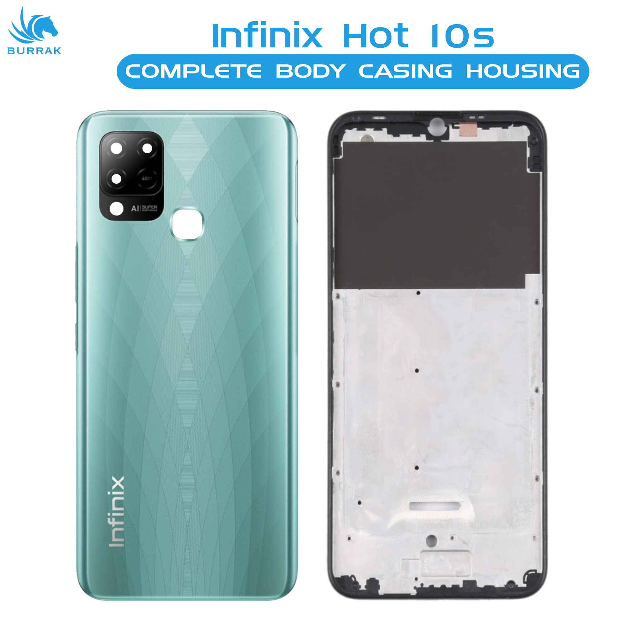 infinix hot 10s middle frame