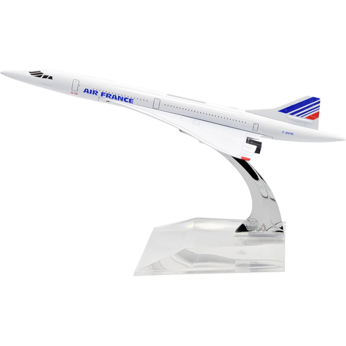 Airplane Model Air France 16 cm Concorde Aircraft Model Diecast Metal Plane Airplanes 1:400 Plane Toy
