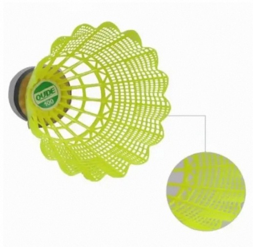 AT Sports Nylon Badminton Shuttlecocks Pakistan | 12 Tubes Pack Model 100