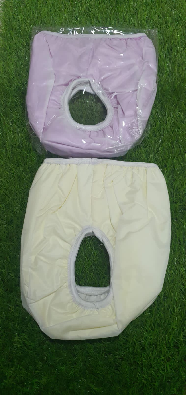 Pack Of 3 – Washable Pants Diapers / Plastic Panty / Parachute