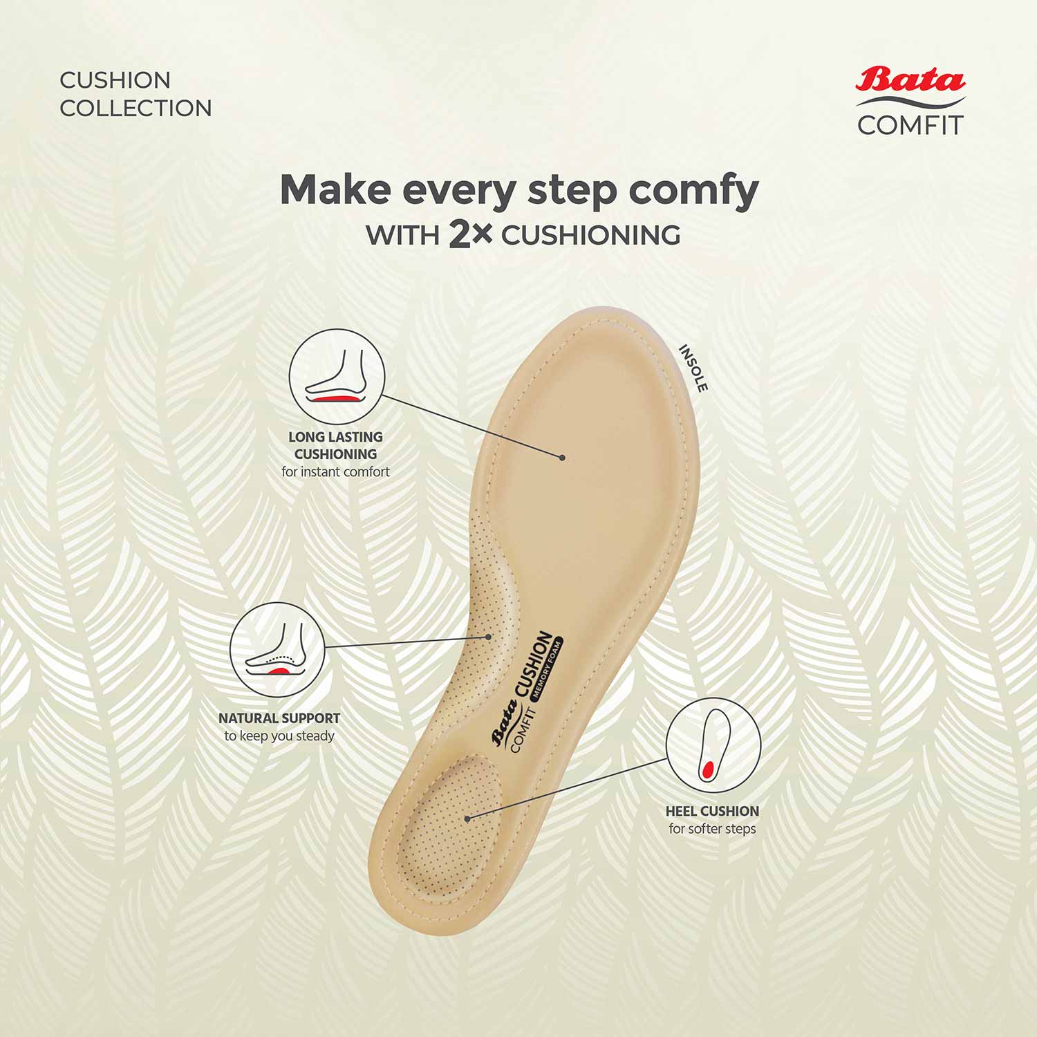 Comfit By Bata Sea-Green Chappals For Women