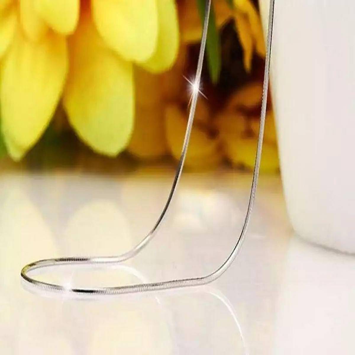 Silver Snake Chain for men