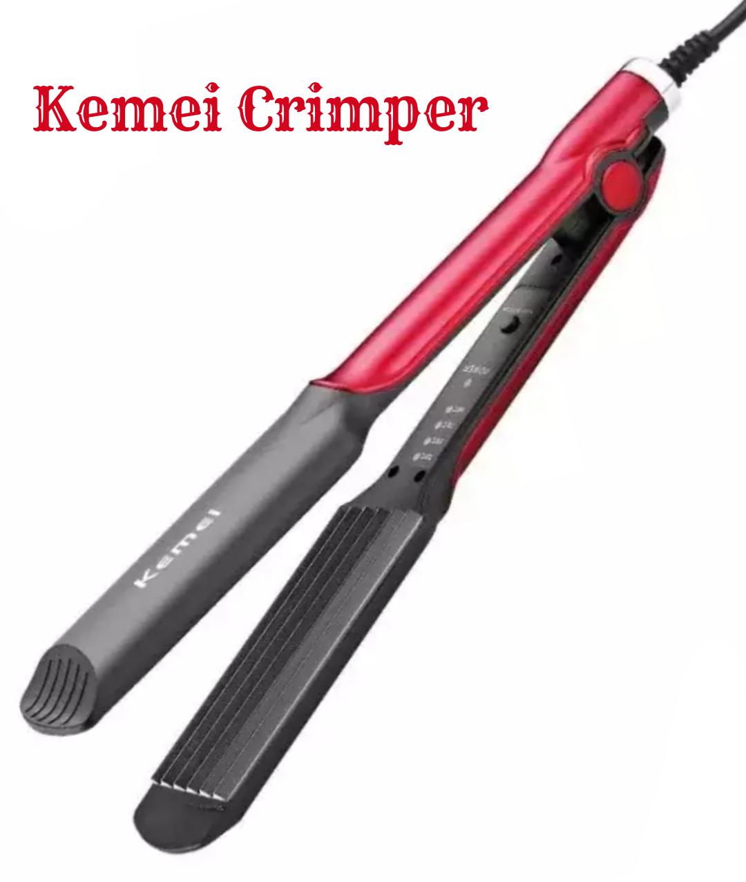 kemei hair crimper
