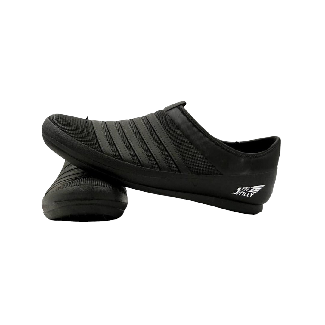 New Style Fashion High Quality Casual Rubber Shoes For Men Black