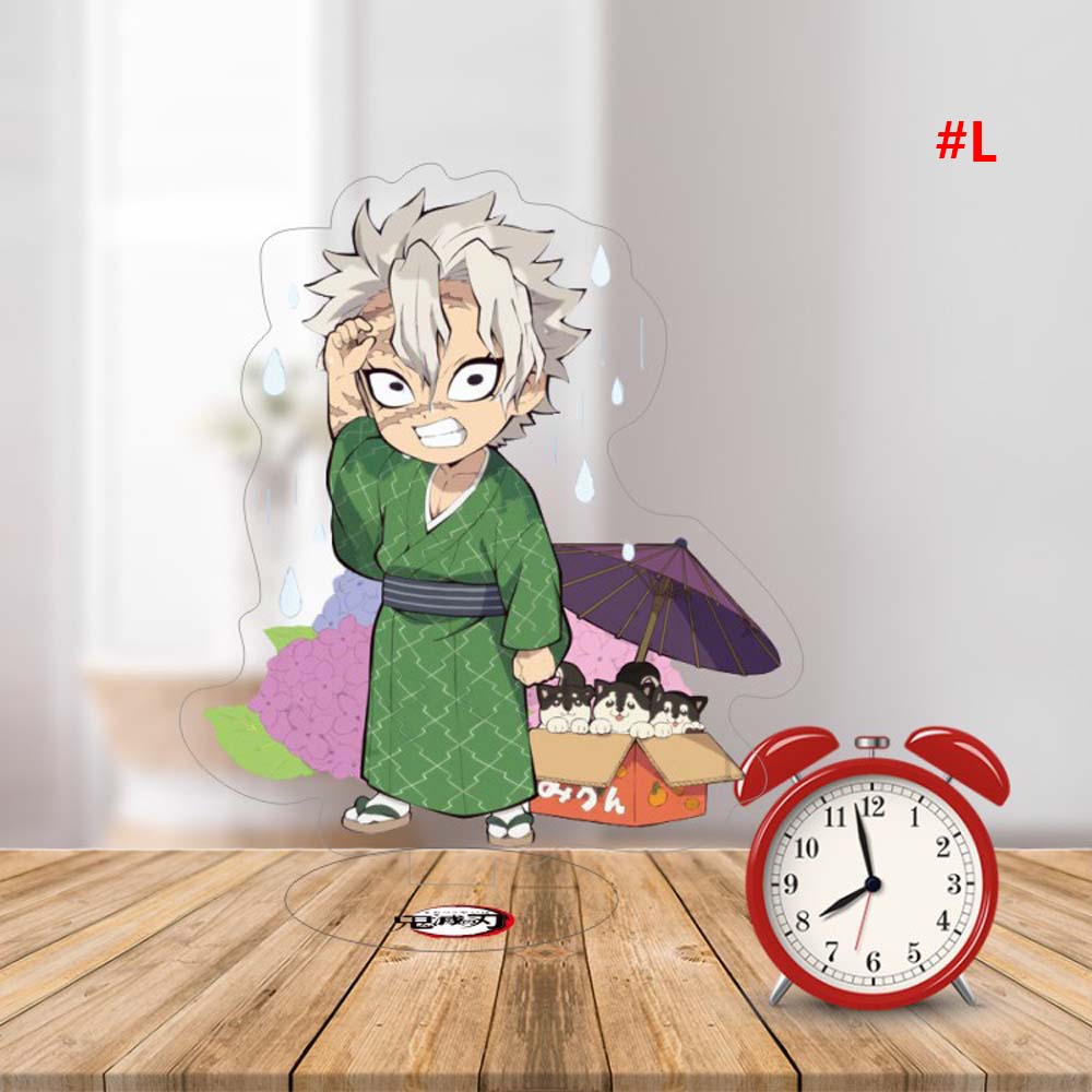 Réveil Projection LED Kamado Nezuko Tanjiro – Anime Demon Slayer Horloge Numérique Avec Heure Et Température