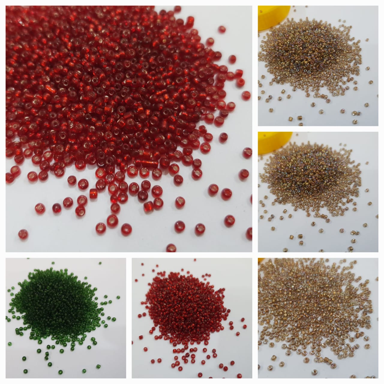 2 Tola Round Beads, Glass Various Colors, Pony Bead Jewelry, DIY Craftsmanship 2mm