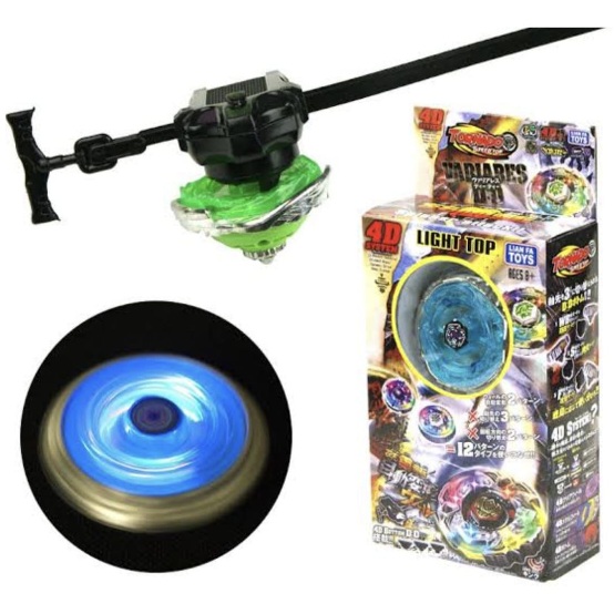 Tornado Beyblade Light Top For kids Metal with Plastic Parts Single