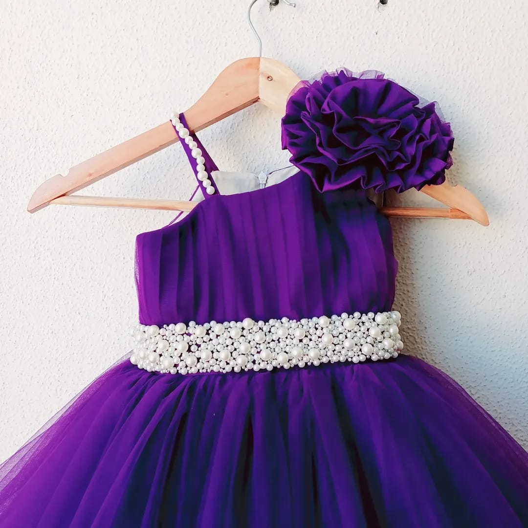 Girls Party Wear Frock Princess Dress Birthday Wedding Dress