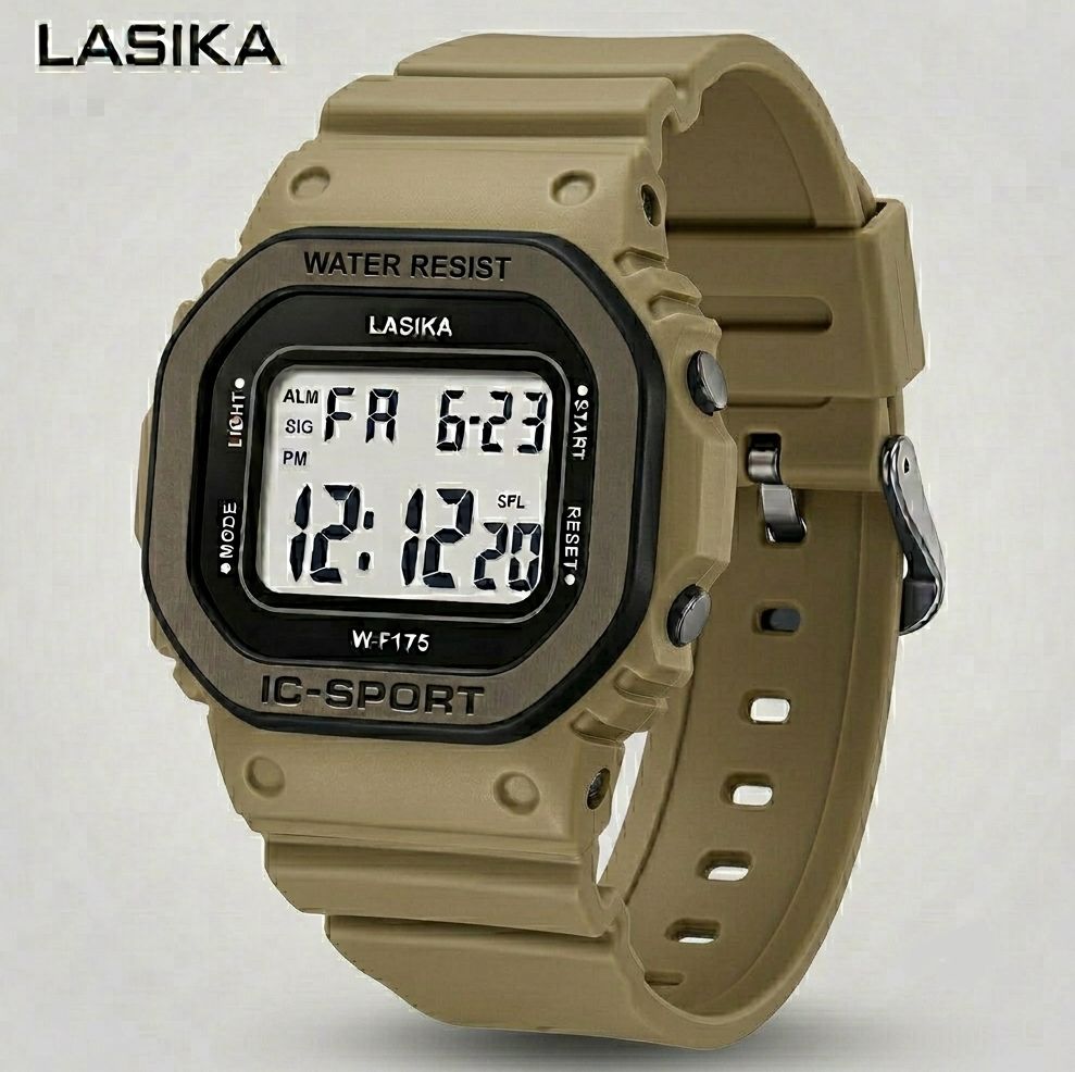 Military Men's Digital Sports Watch For Men Boys Waterproof with LED Back light Digital Watch for Men