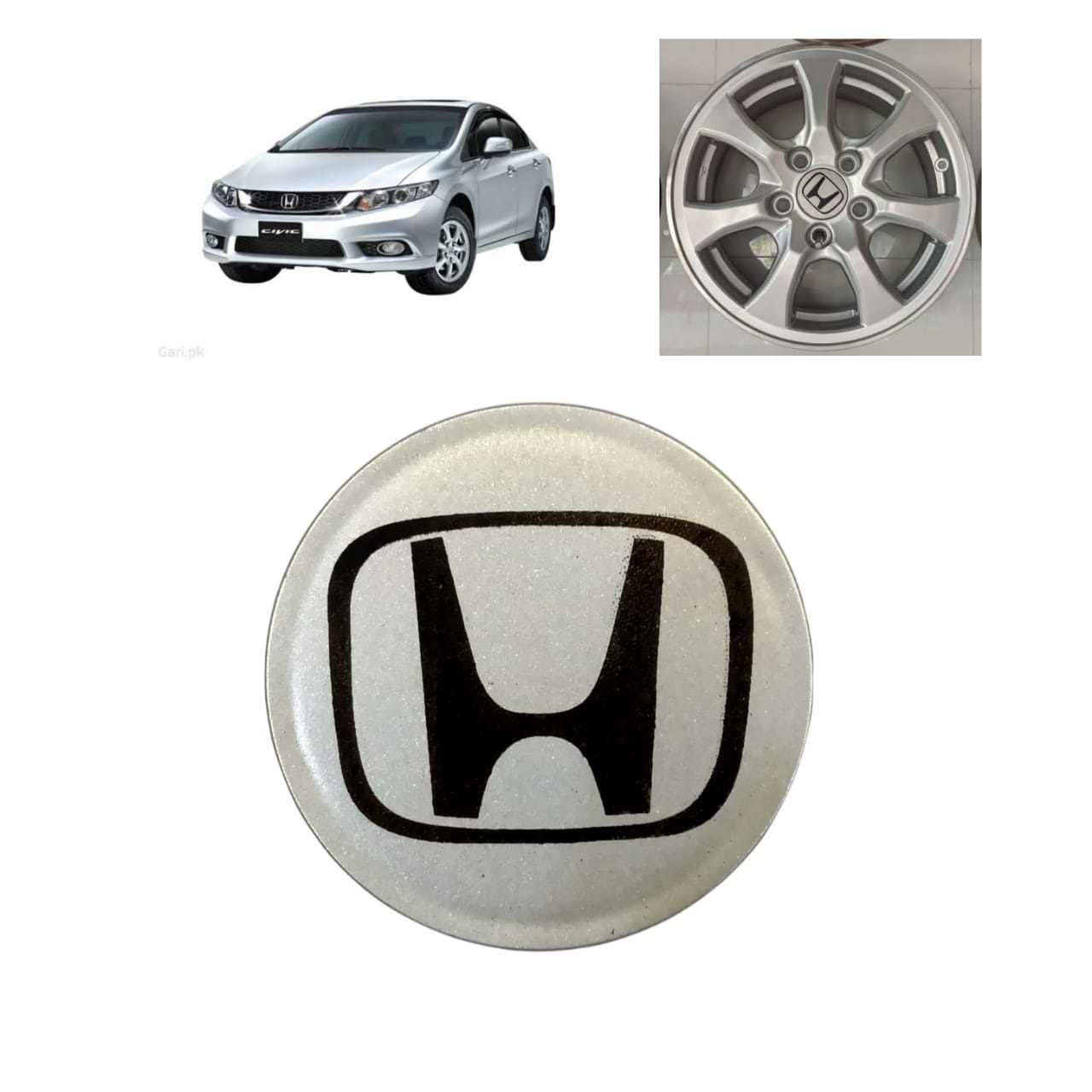 Honda Civic Alloy Wheel Centre Caps