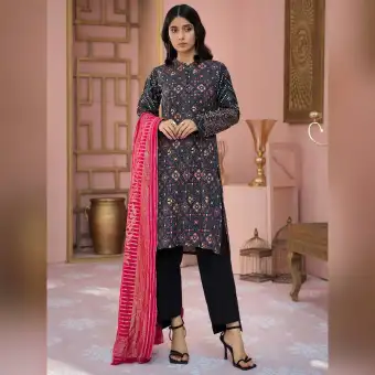 Limelight Unstitched 3 Pc Lawn Suit For Ladies U1460su 3pc Blk Buy Online At Best Prices In Pakistan Daraz Pk