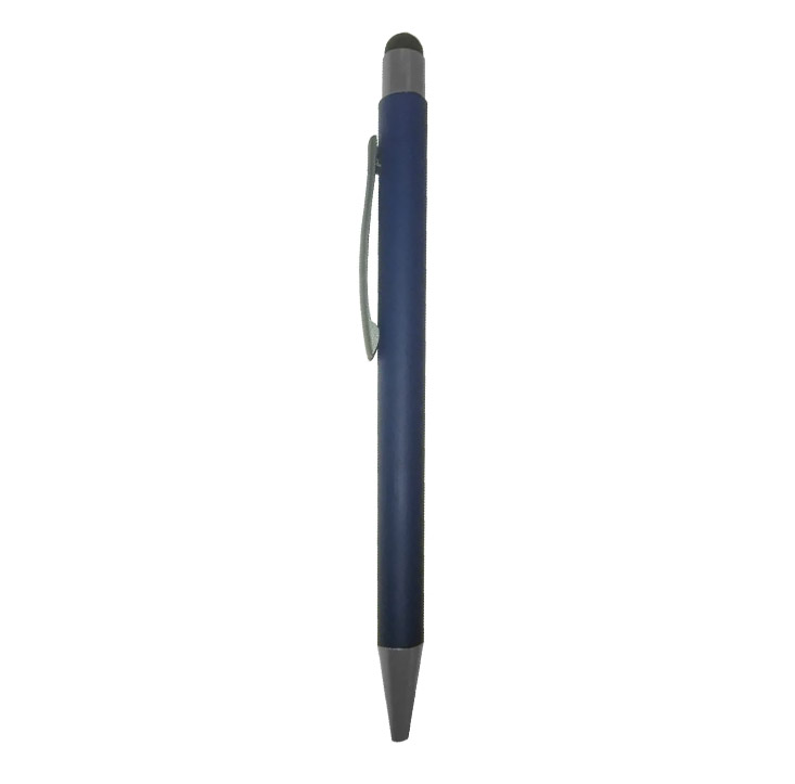 Ballpoint Metal Pen with Mobile Stylus - Blue price in Pakistan
