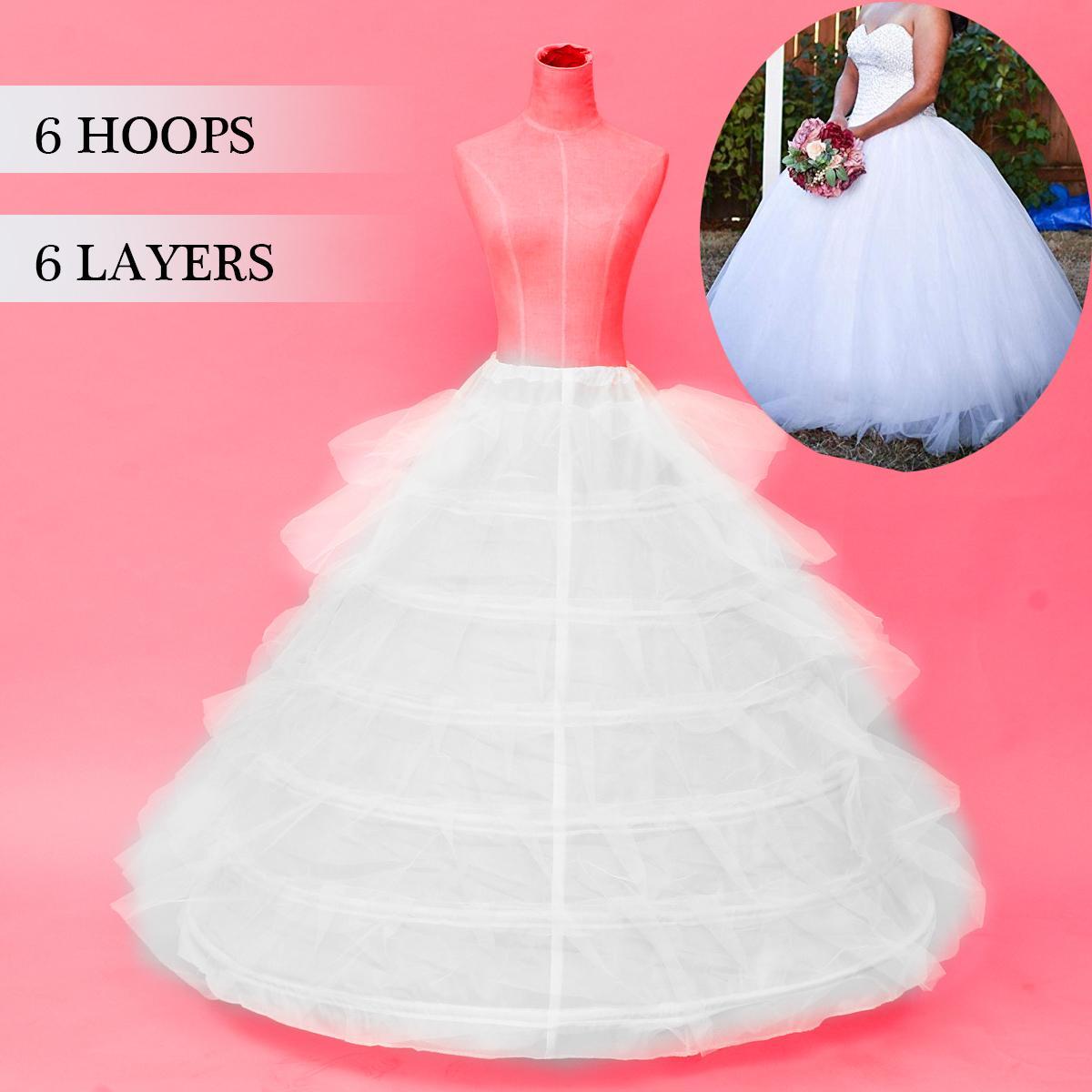 hoop slip for wedding dress