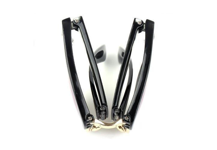 Optical Folding Sun Glasses Gents Fashion Glasses - Black