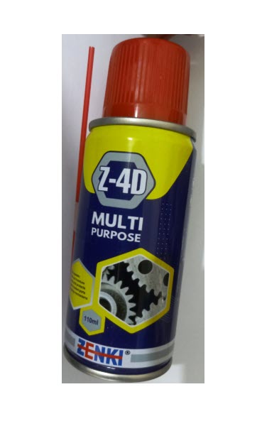 Z-4D Multi-Use Lubricant and Rust Remover Cleaner & Oil Lubricator