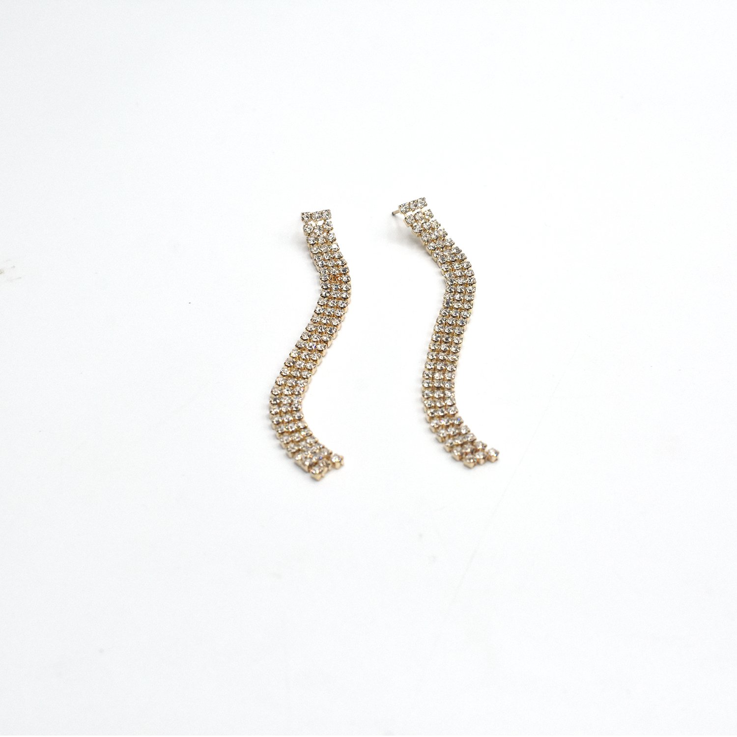 BEAUTIFUL HEART EARRINGS golden