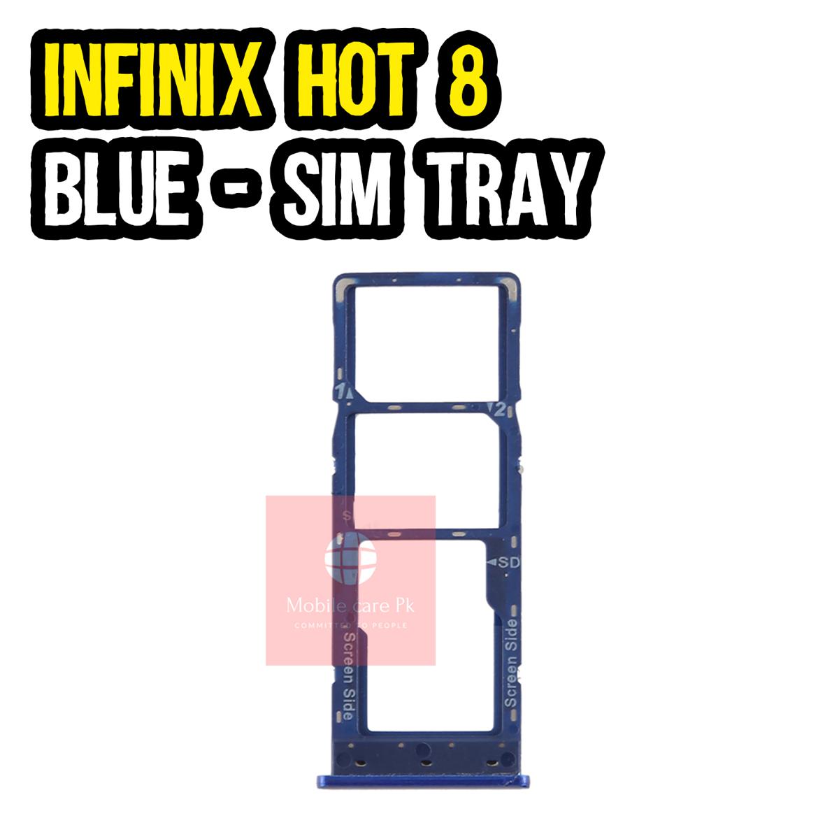 infinix hot 8 sim tray