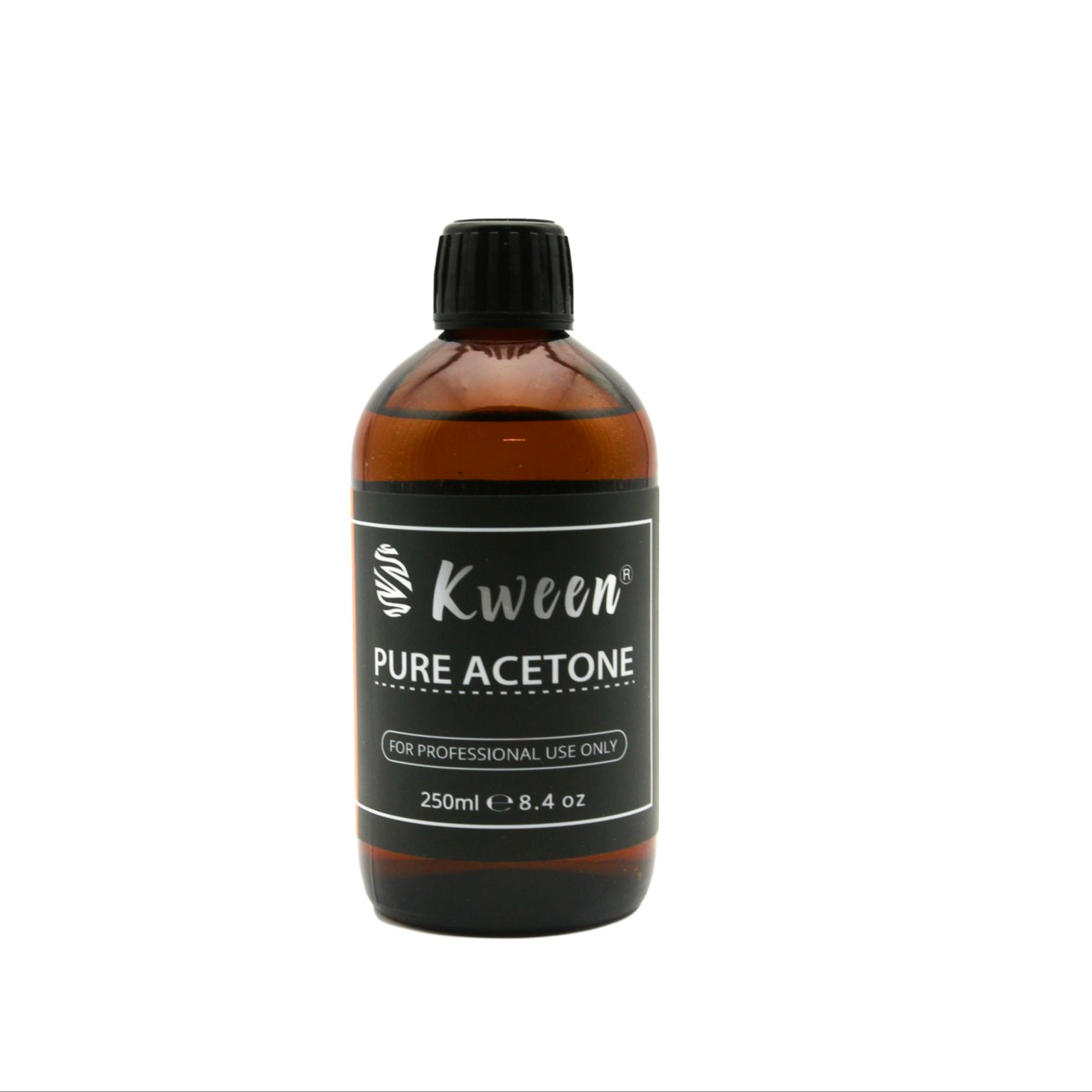 Kween 250ML Acetone for Acrylic Nail Extensions Remover/ Gel Nail Color/ Nail Glue/ Nail Polish/ Multipurpose