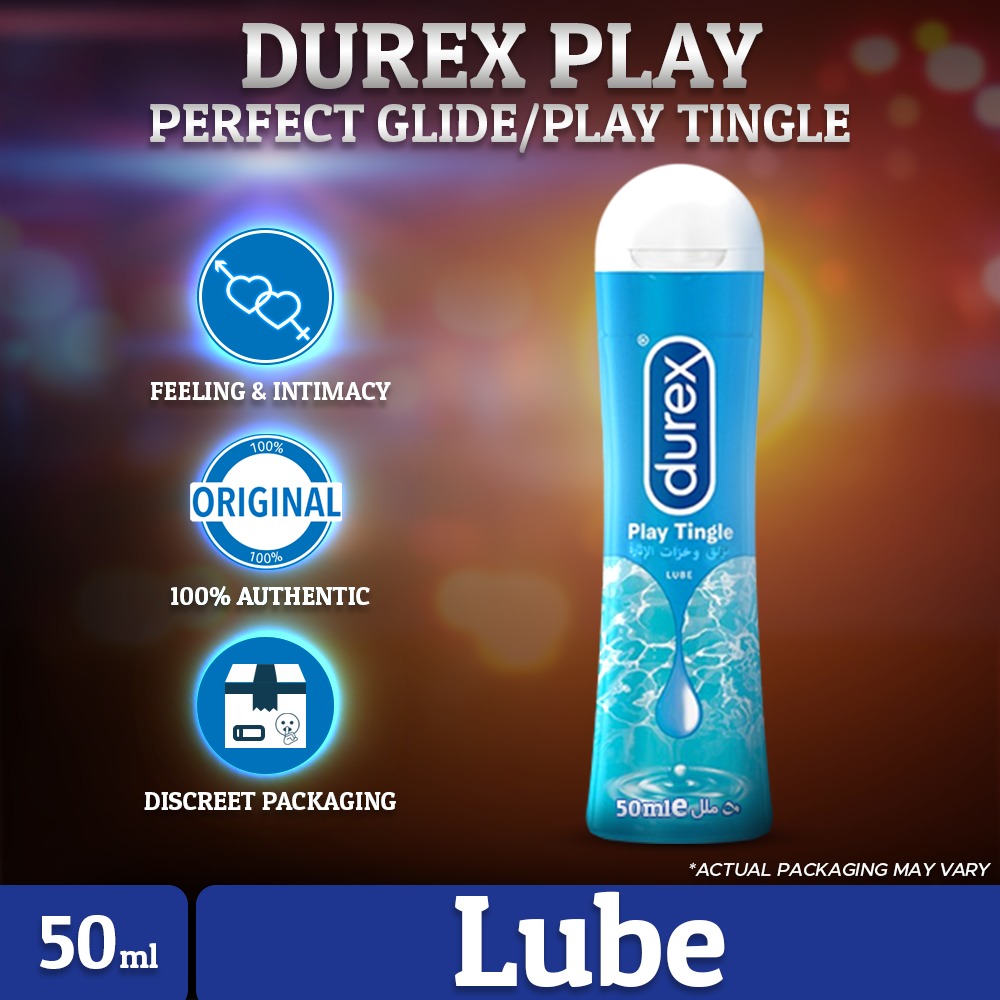 Durex PLAY Lubricant - Lube & Gel - Perfect Glide Real Feel Tingle