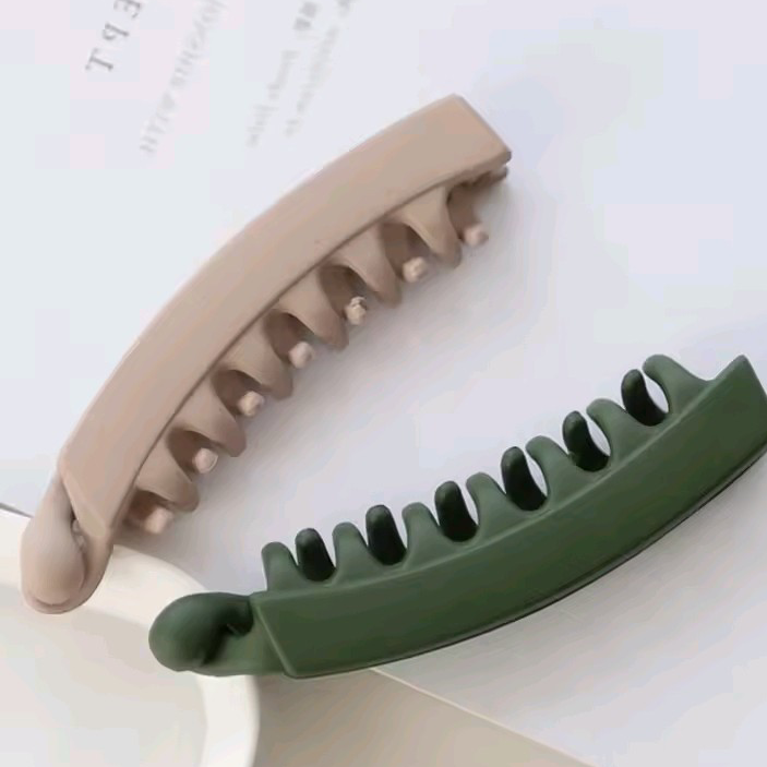 3pc Large Size Hair Clips Banana Clips Volumizing Anti-Slip Korean Style Teeth Hair Accessories for Men And Women