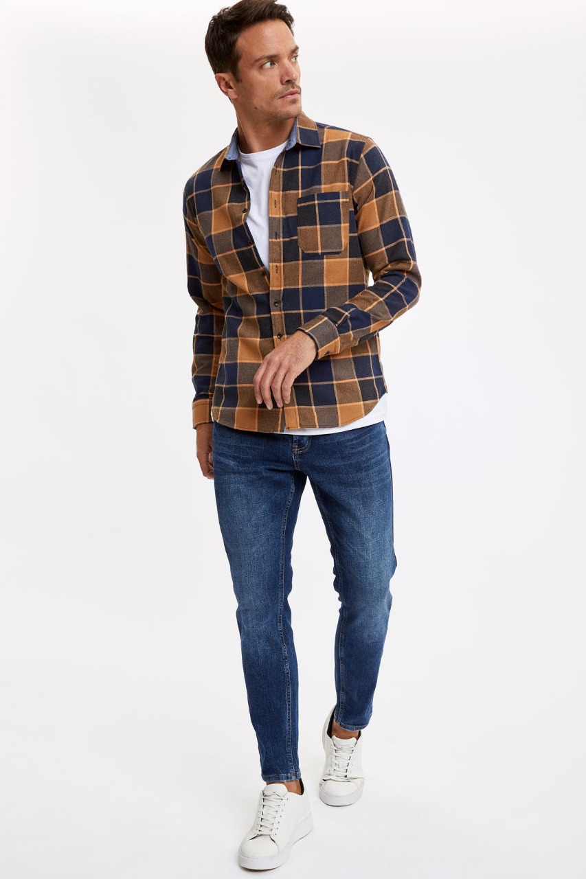 Dark Blue Jeans Pants for mens Classic 