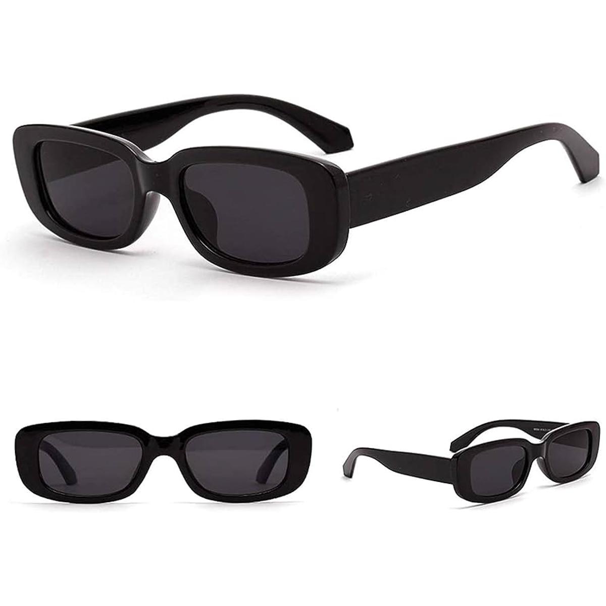 Classic Retro Square Sunglasses for Men and Women Vintage Square Glasses for Girls and Boys