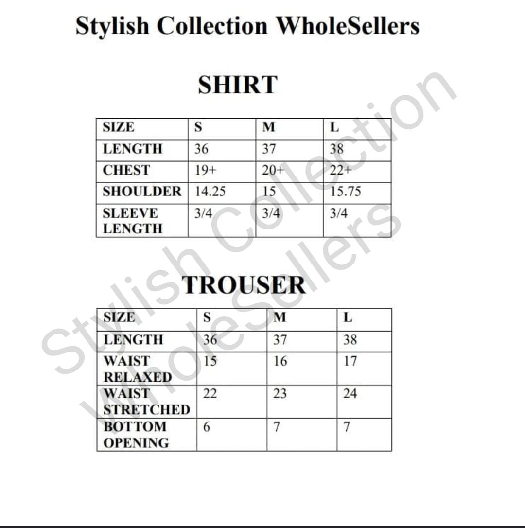 Stylish Collection Multicolor Leaf Printed Dress Summer Cotton Casual Shirt & Trouser Set Multicolor Fashion Stitched 2 piece suit for women and girls