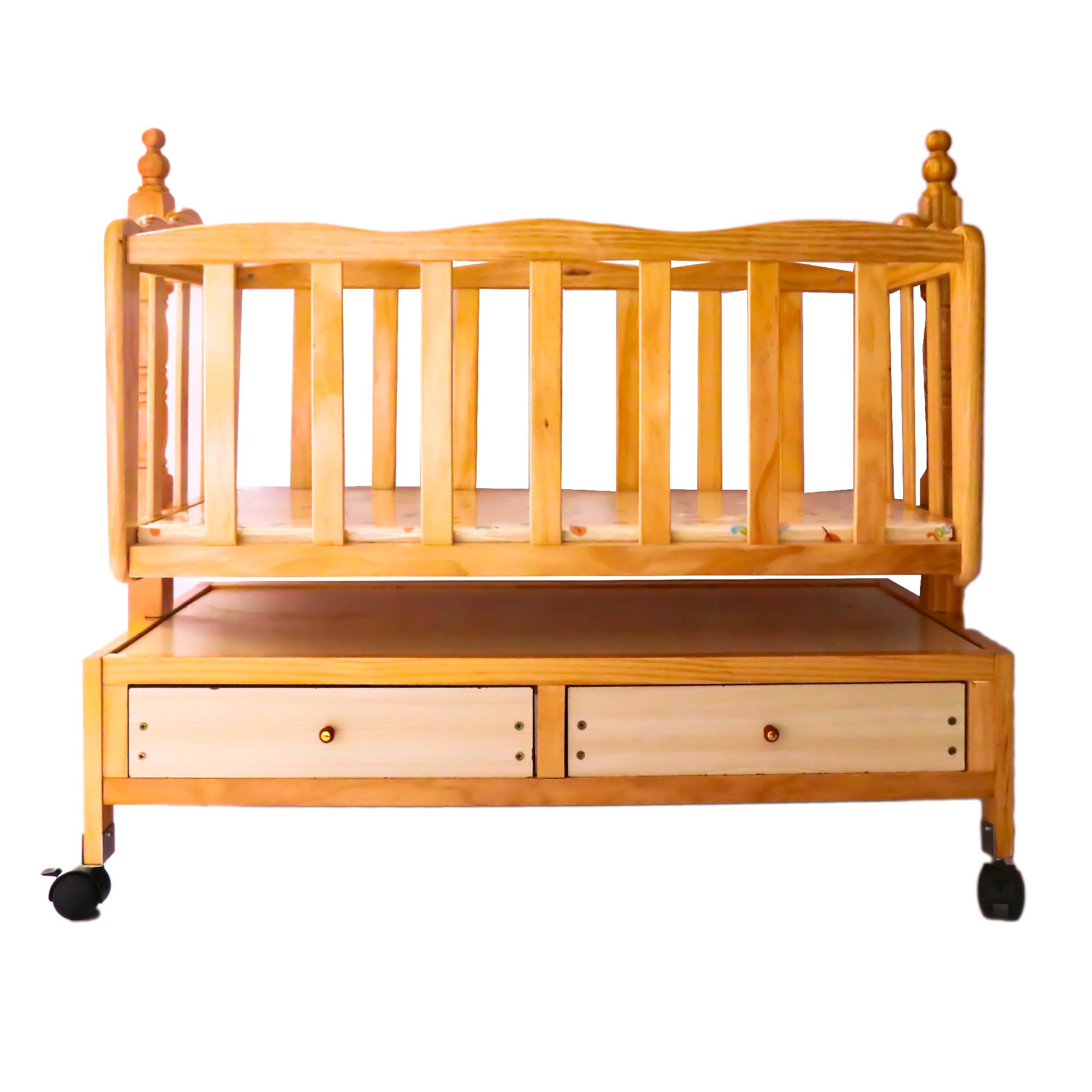 wooden cradle swing