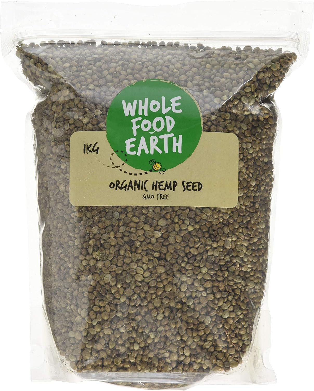 Wholefood Earth Organic Hemp Seed – 1 kg | Daraz.pk