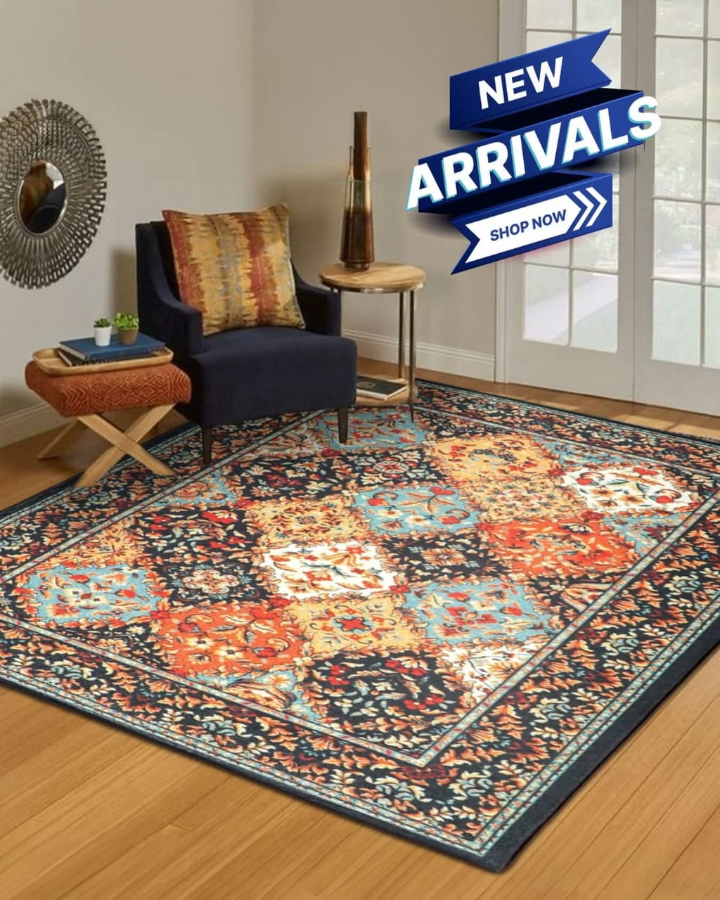 Carpet Center piece (3ft x 5ft), Rugs for room, Decor rugs, Carpet, Rugs, Floor mat, Carpet for rooms, Center piece