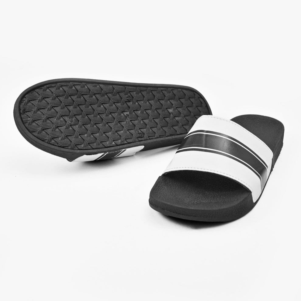 Black Camel Slippers For Men Double Color Slide