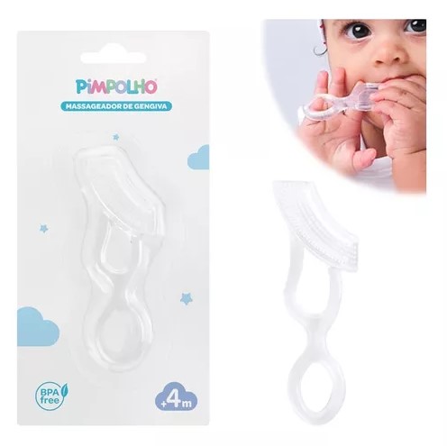 1 Pcs Baby Teething Toothbrush - Food-Grade Silicone, BPA-Free, Non-Slip Handle - Soothes Gums, Promotes Sensory Development - Suitable for Babies 6-12 Months