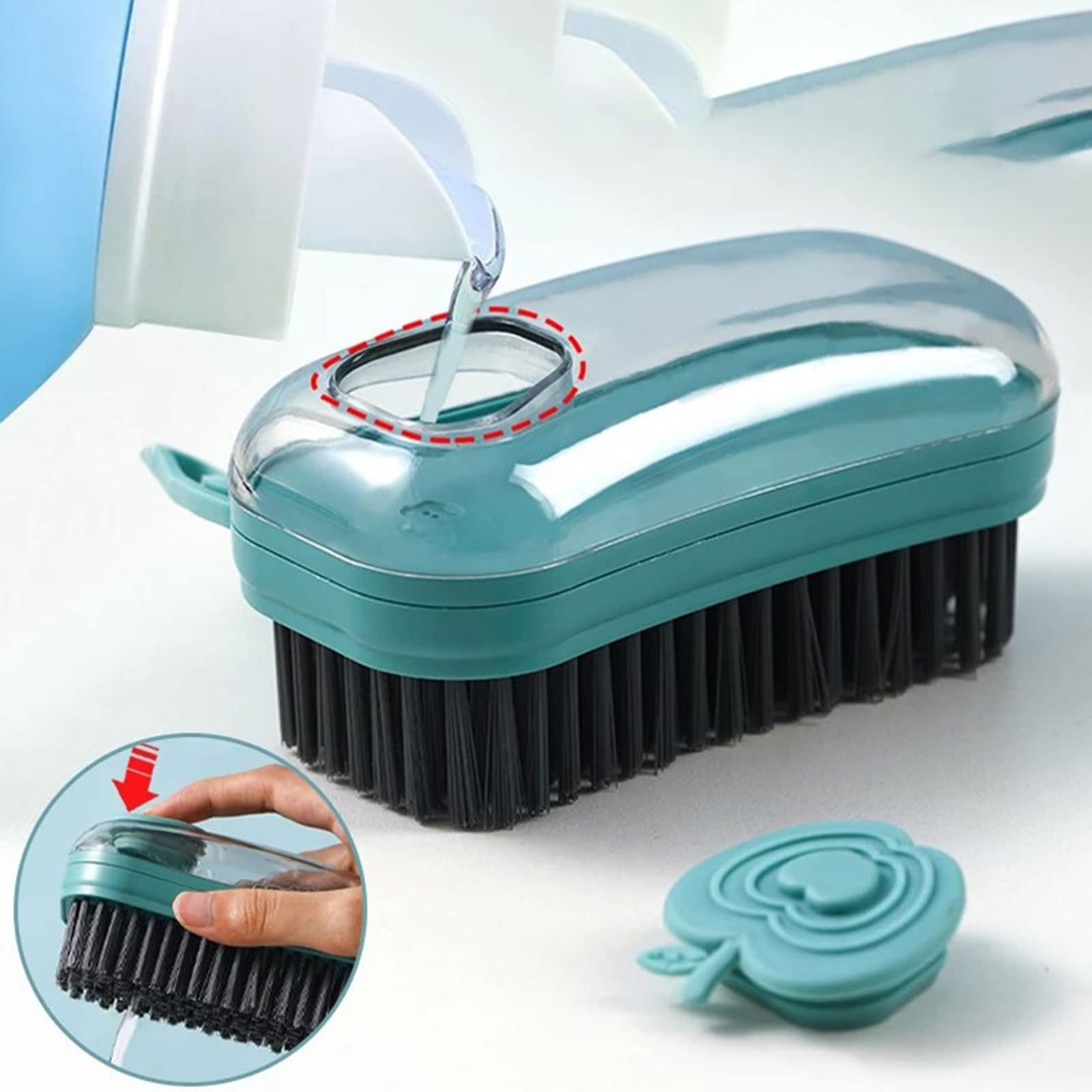Household Multi-Functional Hydraulic Cleaning Brush Replaceable | Daraz.pk