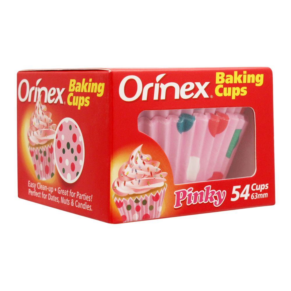 Orinex Baking Cups 54 Pieces