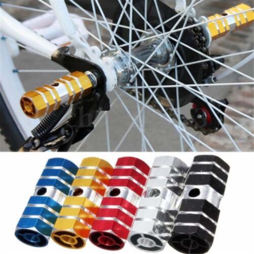 Axle Footrest For Bicycle/Bicycle rear pedal MTB Bike Foot Pegs Bicycle Pedals Front Rear Axle Footrest cycle accessories